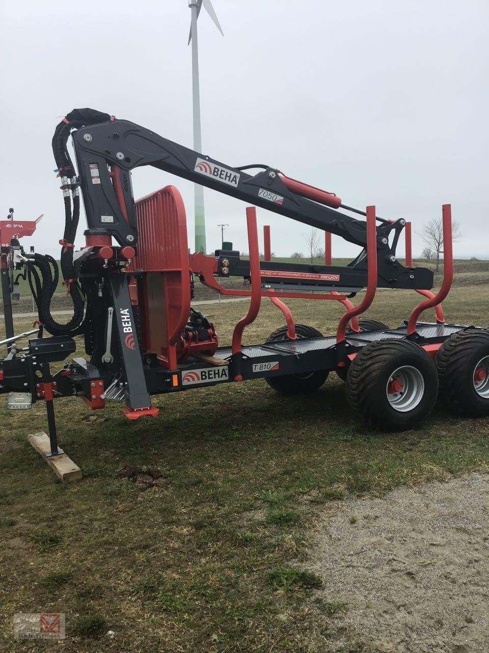 Rückewagen & Rückeanhänger a típus Sonstige Beha T810 + Crane 7050, Neumaschine ekkor: Bonndorf (Kép 1)