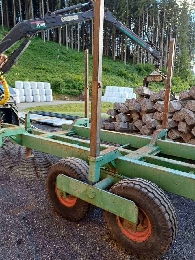 Rückewagen & Rückeanhänger типа Sonstige Forstanhänger mit 7m Kran Dreipunktanbau, Gebrauchtmaschine в Burgkirchen (Фотография 7)