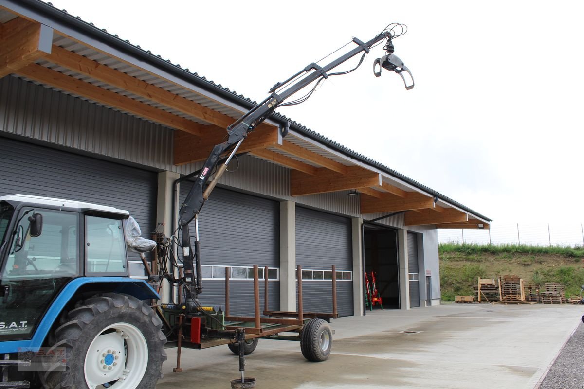 Rückewagen & Rückeanhänger del tipo Sonstige Forstanhänger/Rückewagen mit Hiab Kran, Gebrauchtmaschine en Eberschwang (Imagen 27)