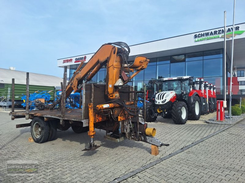 Rückewagen & Rückeanhänger типа Sonstige Rückwagen mit Palfinger Kran, Gebrauchtmaschine в Aurolzmünster (Фотография 1)