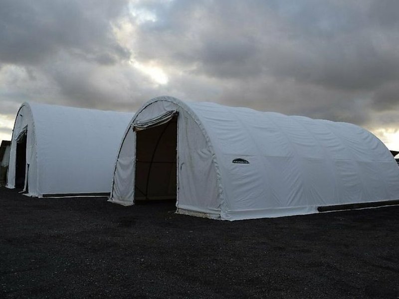 Rückewagen & Rückeanhänger del tipo Sonstige Unterstand Lager Halle Rundbogenhalle Industriezelt NEU 12,2x30m, Neumaschine In Rodeberg OT Eigenrieden (Immagine 1)