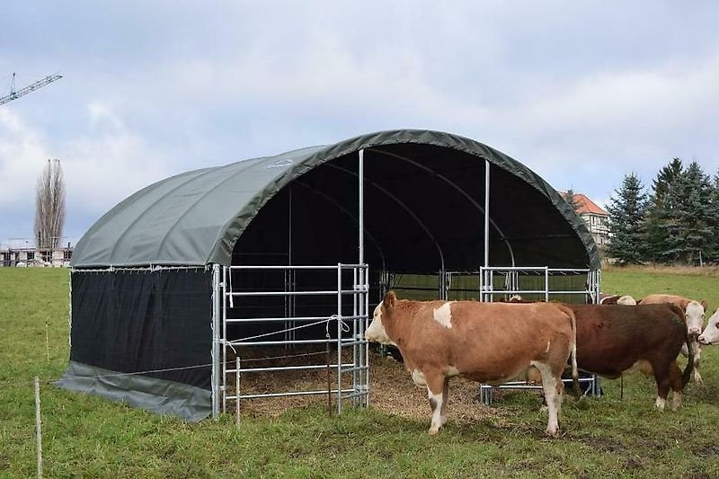 Rückewagen & Rückeanhänger typu Sonstige Unterstand Lager Landwirtschaft Rundbogenhalle Weideunterstand, Gebrauchtmaschine w Rodeberg OT Eigenrieden (Zdjęcie 4)