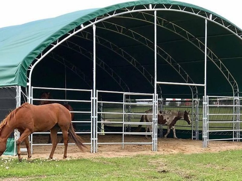 Rückewagen & Rückeanhänger van het type Sonstige Unterstand Lager Landwirtschaft Rundbogenhalle Weideunterstand, Gebrauchtmaschine in Rodeberg OT Eigenrieden (Foto 1)