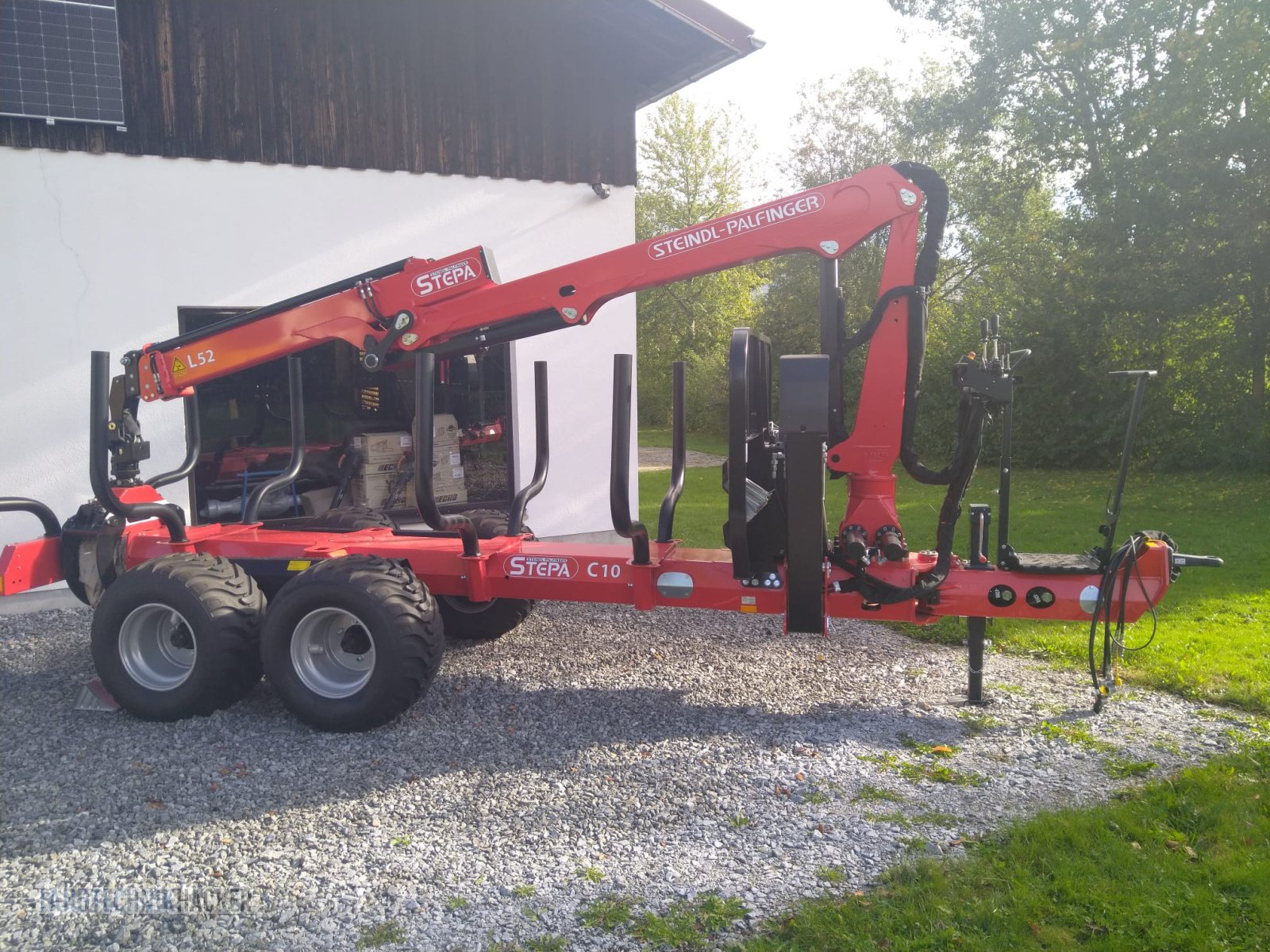 Rückewagen & Rückeanhänger del tipo Stepa C 10 AK, Neumaschine In Gotteszell (Immagine 1)