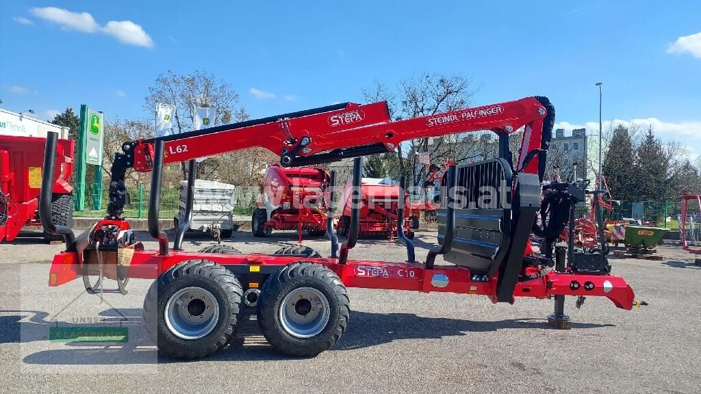 Rückewagen & Rückeanhänger del tipo Stepa C10AK/KRAN FL6295, Neumaschine en Aschbach (Imagen 1)