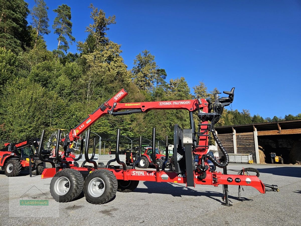 Rückewagen & Rückeanhänger tipa Stepa C10AK, Gebrauchtmaschine u Wies (Slika 2)