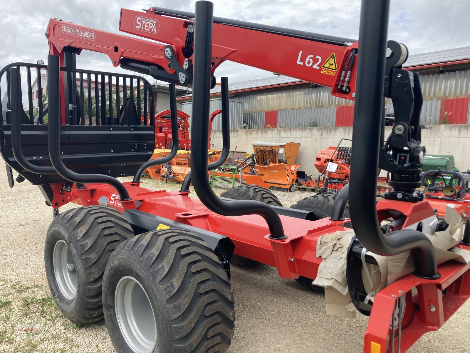 Rückewagen & Rückeanhänger tip Stepa C12 AK + FKL6295, Neumaschine in Mainburg/Wambach (Poză 3)