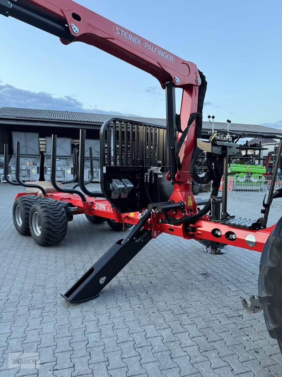 Rückewagen & Rückeanhänger del tipo Stepa C12 AK + FL6285, Neumaschine en Burgkirchen (Imagen 10)