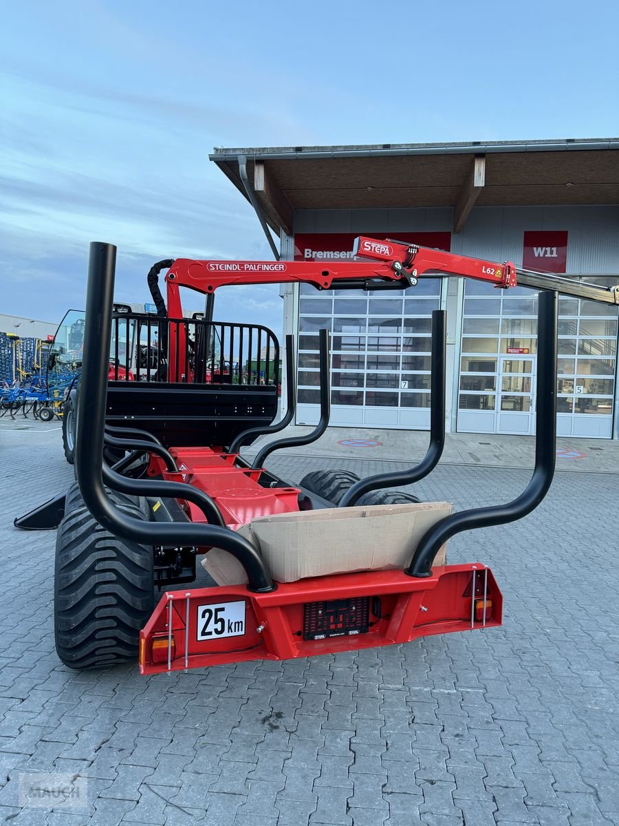 Rückewagen & Rückeanhänger Türe ait Stepa C12 AK + FL6285, Neumaschine içinde Burgkirchen (resim 3)