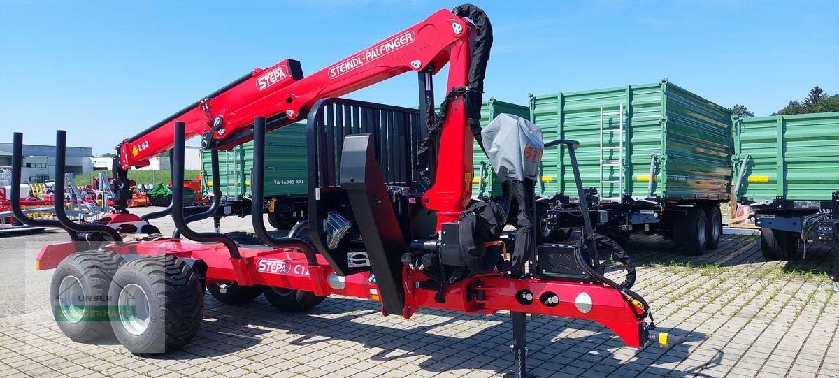 Rückewagen & Rückeanhänger del tipo Stepa C12AK + FL6295, Neumaschine en Hartberg (Imagen 1)