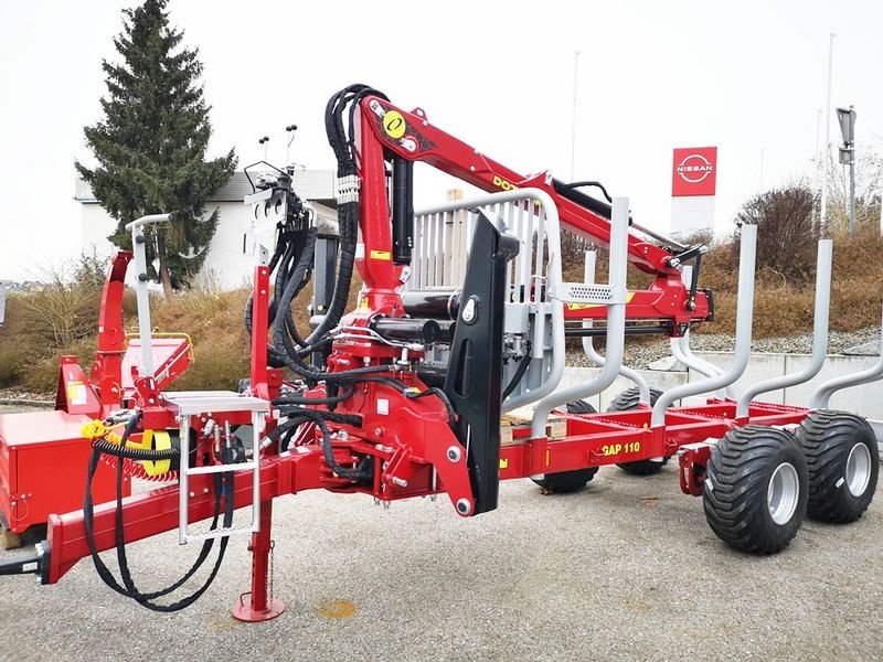 Rückewagen & Rückeanhänger Türe ait Tajfun GAP 110 Rückewagen, Neumaschine içinde St. Marienkirchen (resim 1)