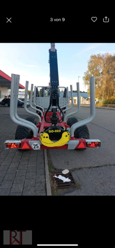 Rückewagen & Rückeanhänger van het type Tajfun GAP 110, Gebrauchtmaschine in Meßkirch (Foto 2)