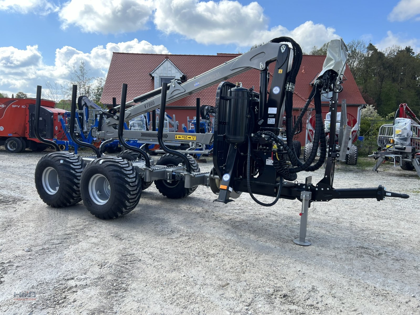 Rückewagen & Rückeanhänger van het type Trejon MF 1050, Neumaschine in Merkendorf (Foto 5)