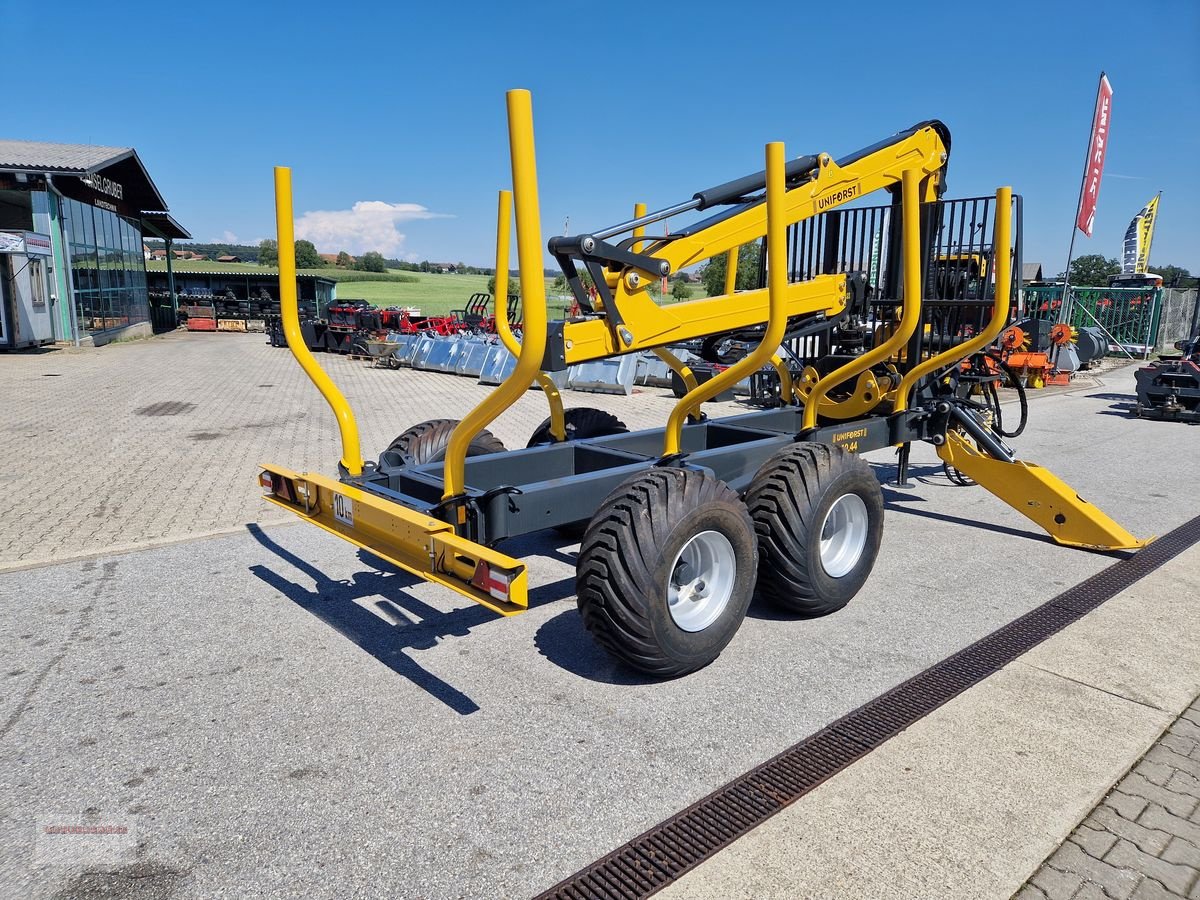 Rückewagen & Rückeanhänger typu Uniforst 10.44 mit 7,10 Meter Kran NEU 10 Tonnen, Gebrauchtmaschine w Tarsdorf (Zdjęcie 5)