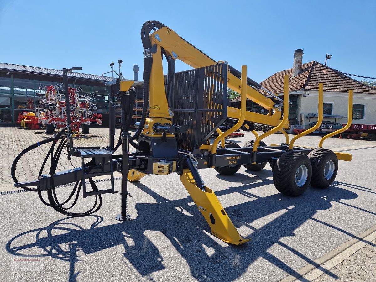 Rückewagen & Rückeanhänger tip Uniforst 10.44 mit 7,10 Meter Kran NEU 10 Tonnen, Gebrauchtmaschine in Tarsdorf (Poză 12)