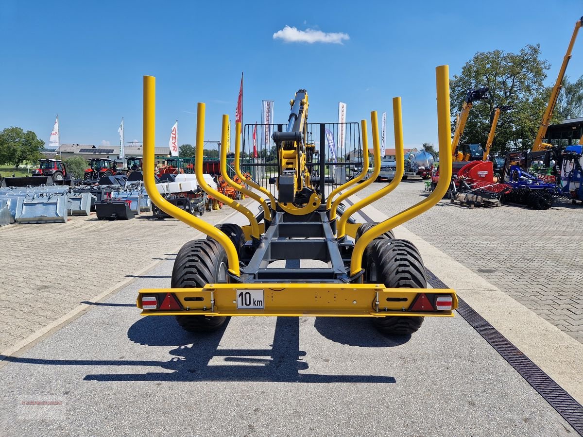 Rückewagen & Rückeanhänger a típus Uniforst 10.44 mit 7,10 Meter Kran NEU 10 Tonnen, Gebrauchtmaschine ekkor: Tarsdorf (Kép 7)