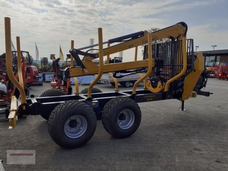 Rückewagen & Rückeanhänger типа Uniforst 10.44 mit 7,10 Meter Kran NEU LAGERND 10 Tonnen, Gebrauchtmaschine в Tarsdorf (Фотография 8)