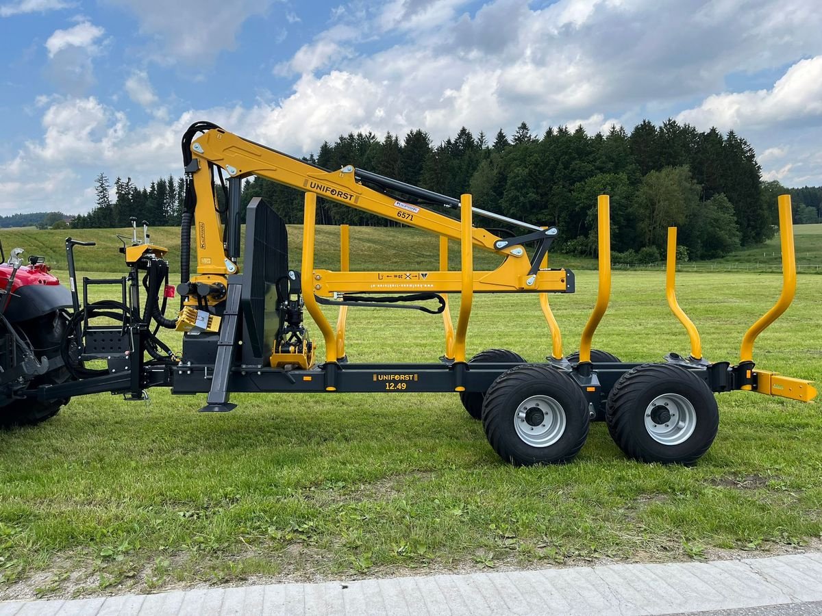 Rückewagen & Rückeanhänger van het type Uniforst 12.49/6571 Rückewagen, Neumaschine in NATTERNBACH (Foto 1)