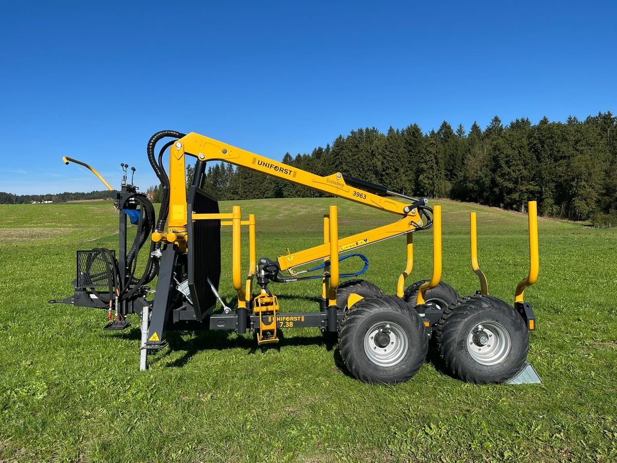 Rückewagen & Rückeanhänger typu Uniforst 7.38/3963, Vorführmaschine v NATTERNBACH (Obrázok 1)