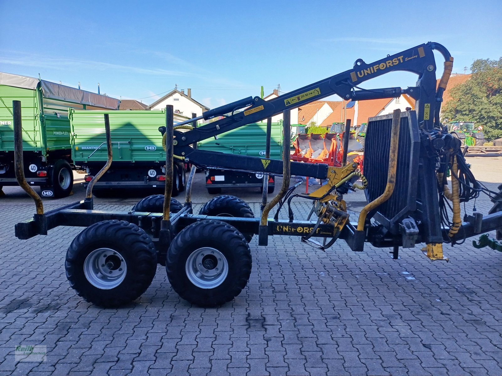 Rückewagen & Rückeanhänger tipa Uniforst 963, Gebrauchtmaschine u Wolnzach (Slika 9)