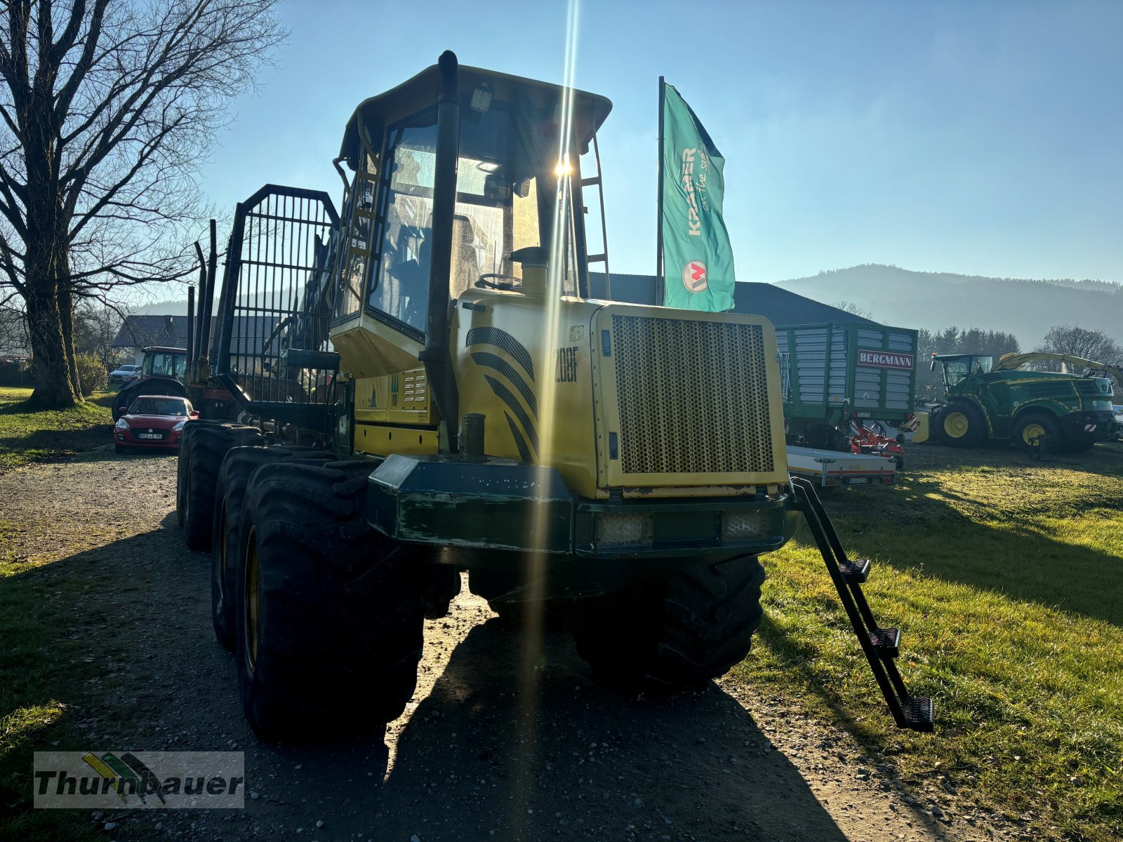 Rückezug des Typs HSM 208F, Gebrauchtmaschine in Bodenmais (Bild 7)