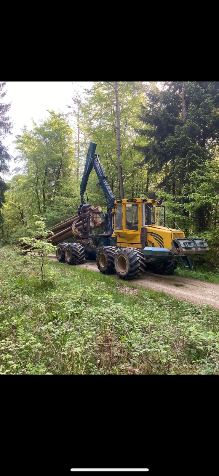 Rückezug za tip HSM 208F, Gebrauchtmaschine u Hosten (Slika 1)