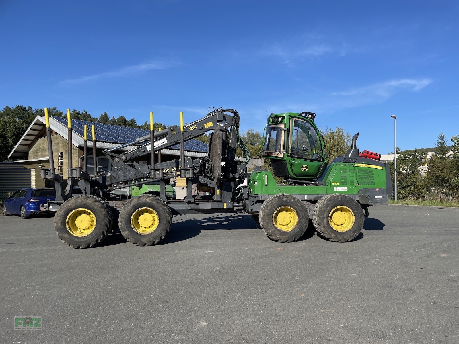 Rückezug du type John Deere 1510G, Gebrauchtmaschine en Leinburg (Photo 2)