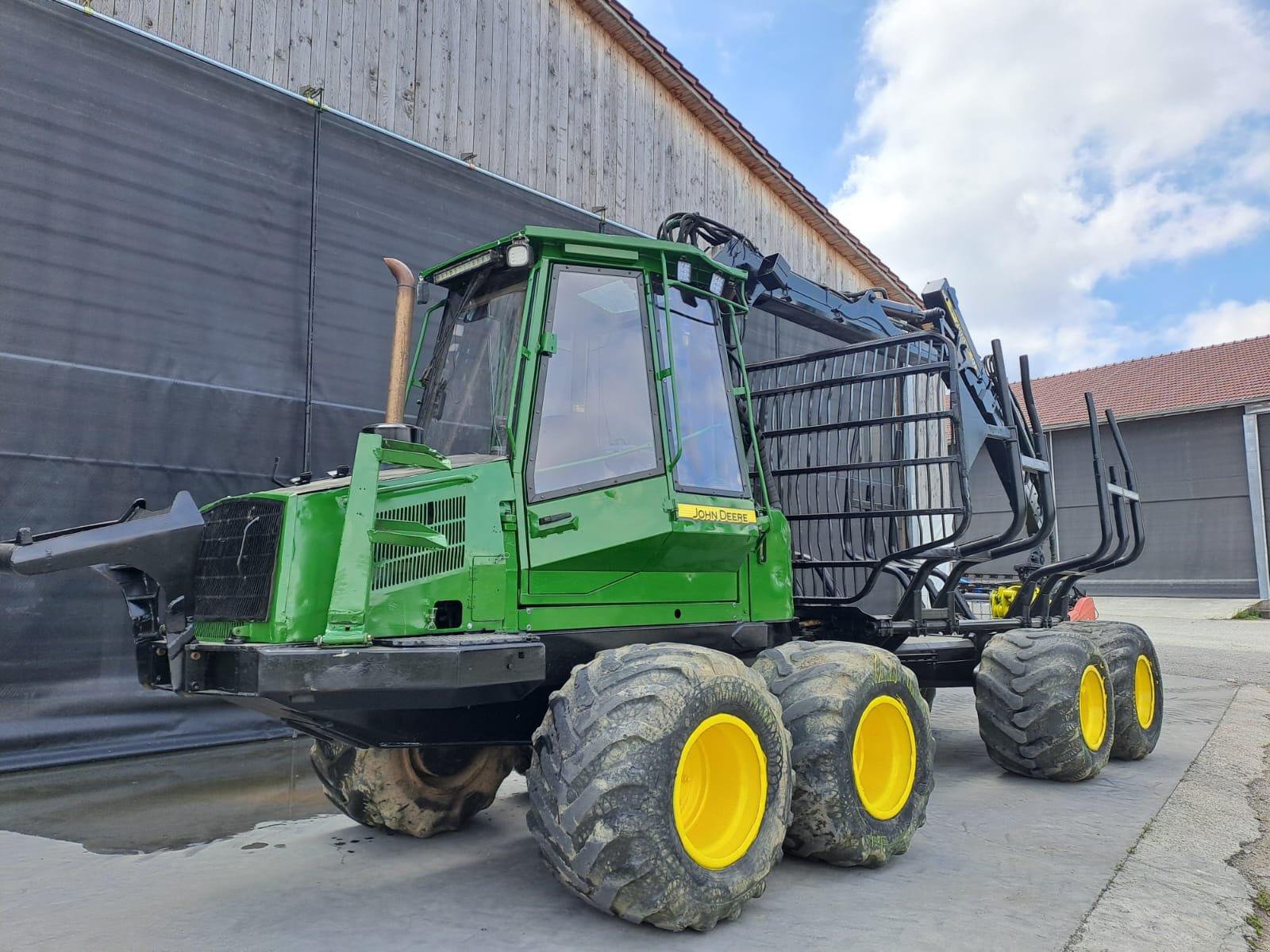 Rückezug typu John Deere 810D, Gebrauchtmaschine v Alberndorf (Obrázek 1)