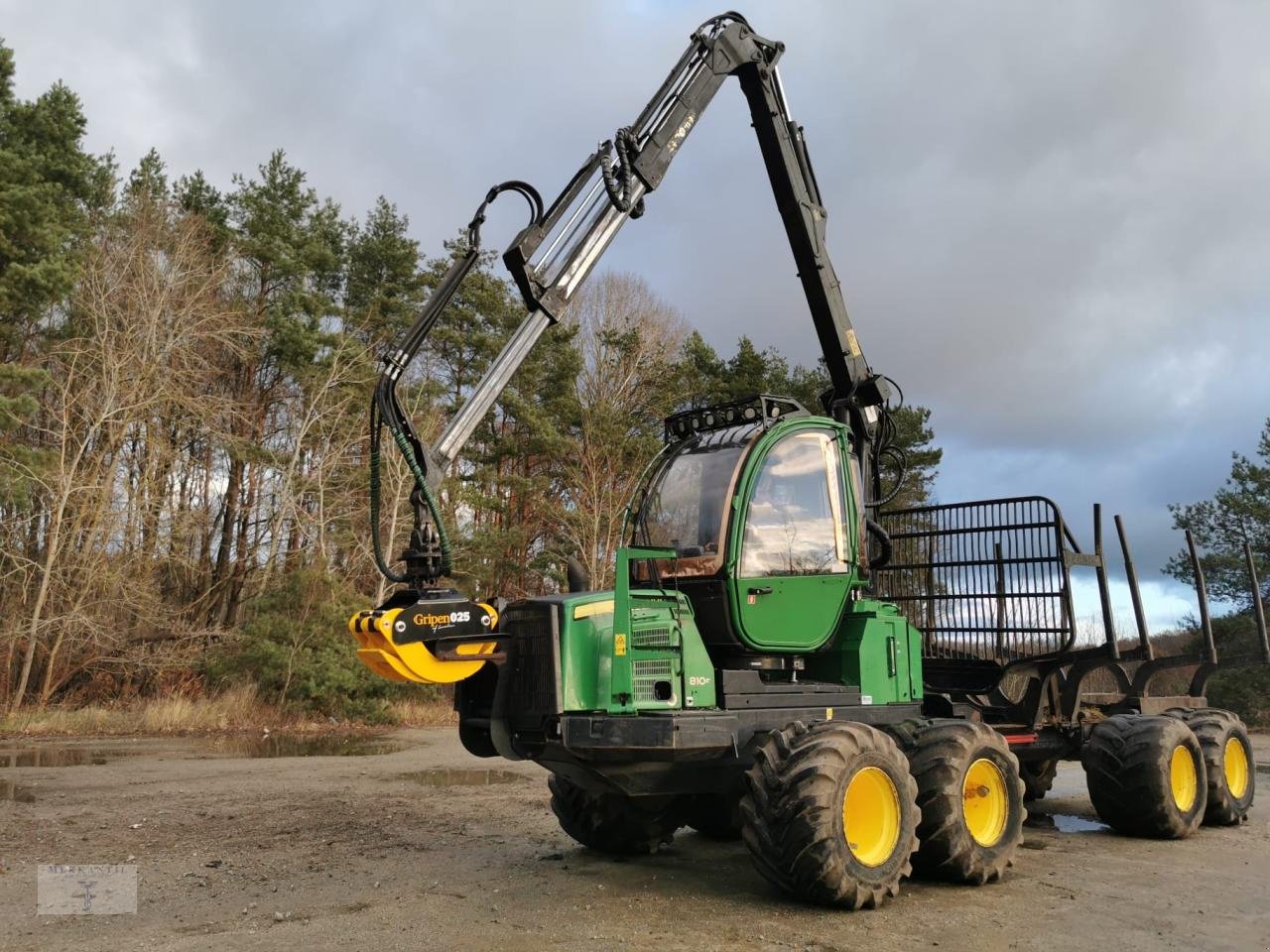 Rückezug tip John Deere 810E, Gebrauchtmaschine in Pragsdorf (Poză 1)