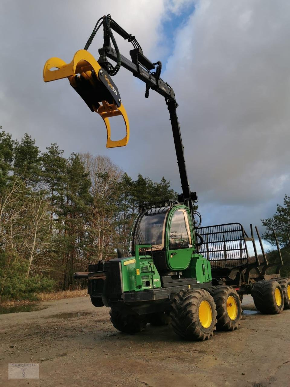 Rückezug του τύπου John Deere 810E, Gebrauchtmaschine σε Pragsdorf (Φωτογραφία 2)