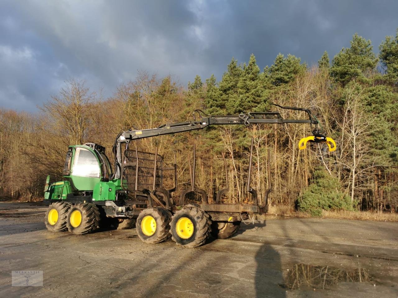 Rückezug van het type John Deere 810E, Gebrauchtmaschine in Pragsdorf (Foto 13)