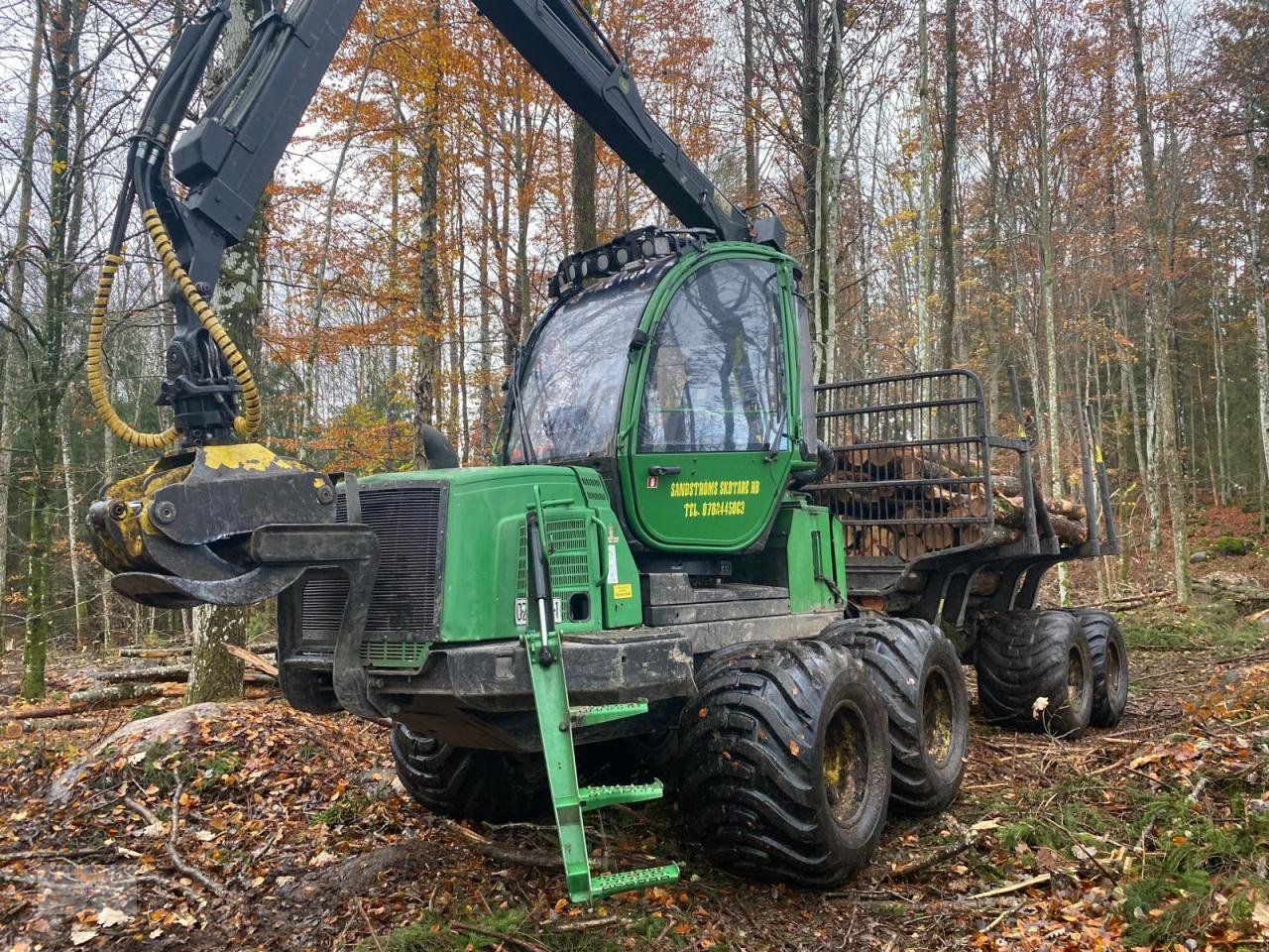 Rückezug del tipo John Deere 810E, Gebrauchtmaschine en Pragsdorf (Imagen 1)