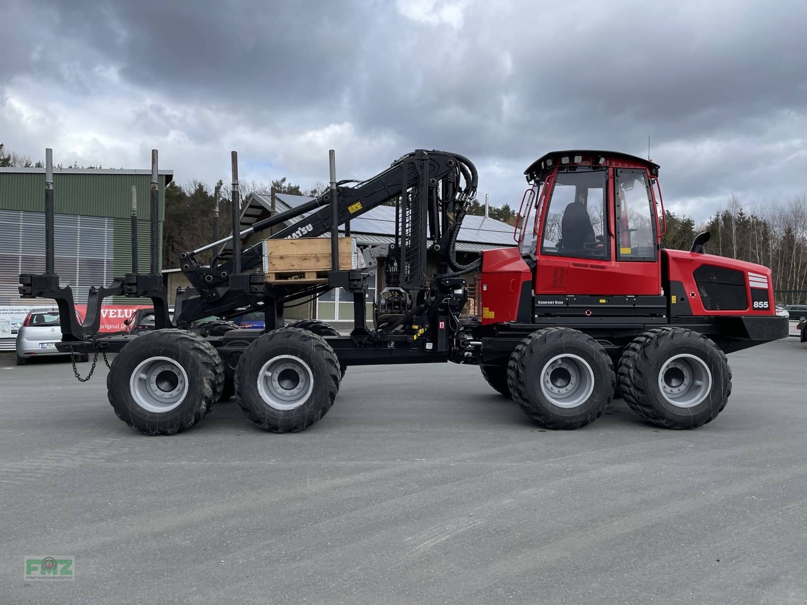 Rückezug a típus Komatsu 855, Gebrauchtmaschine ekkor: Leinburg (Kép 2)