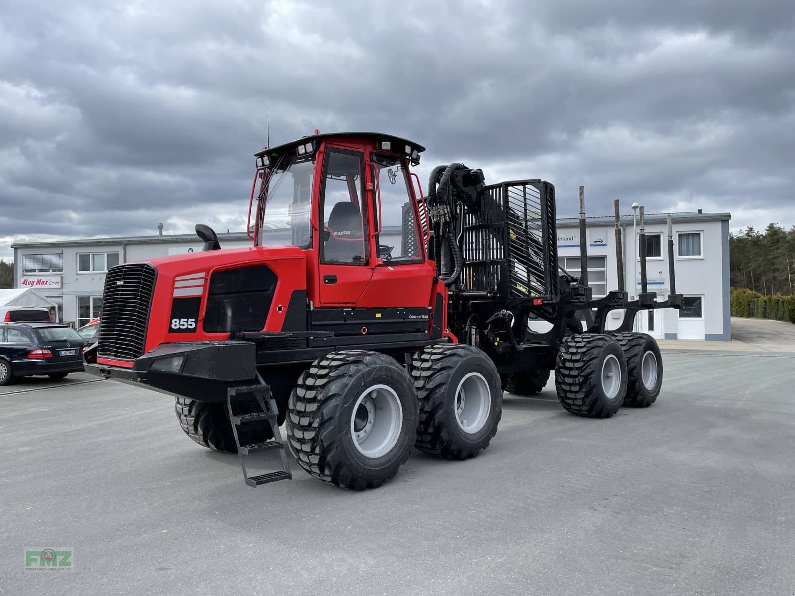 Rückezug typu Komatsu 855, Gebrauchtmaschine w Leinburg (Zdjęcie 3)