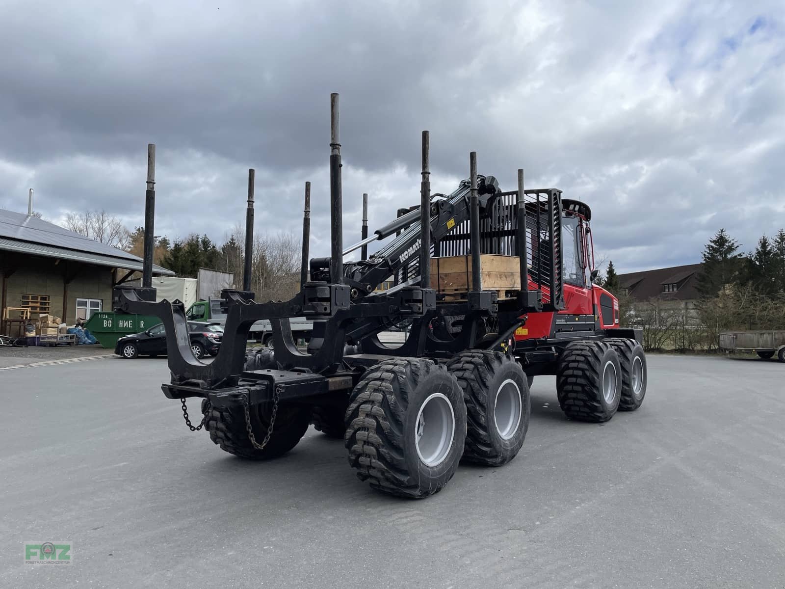 Rückezug типа Komatsu 855, Gebrauchtmaschine в Leinburg (Фотография 6)