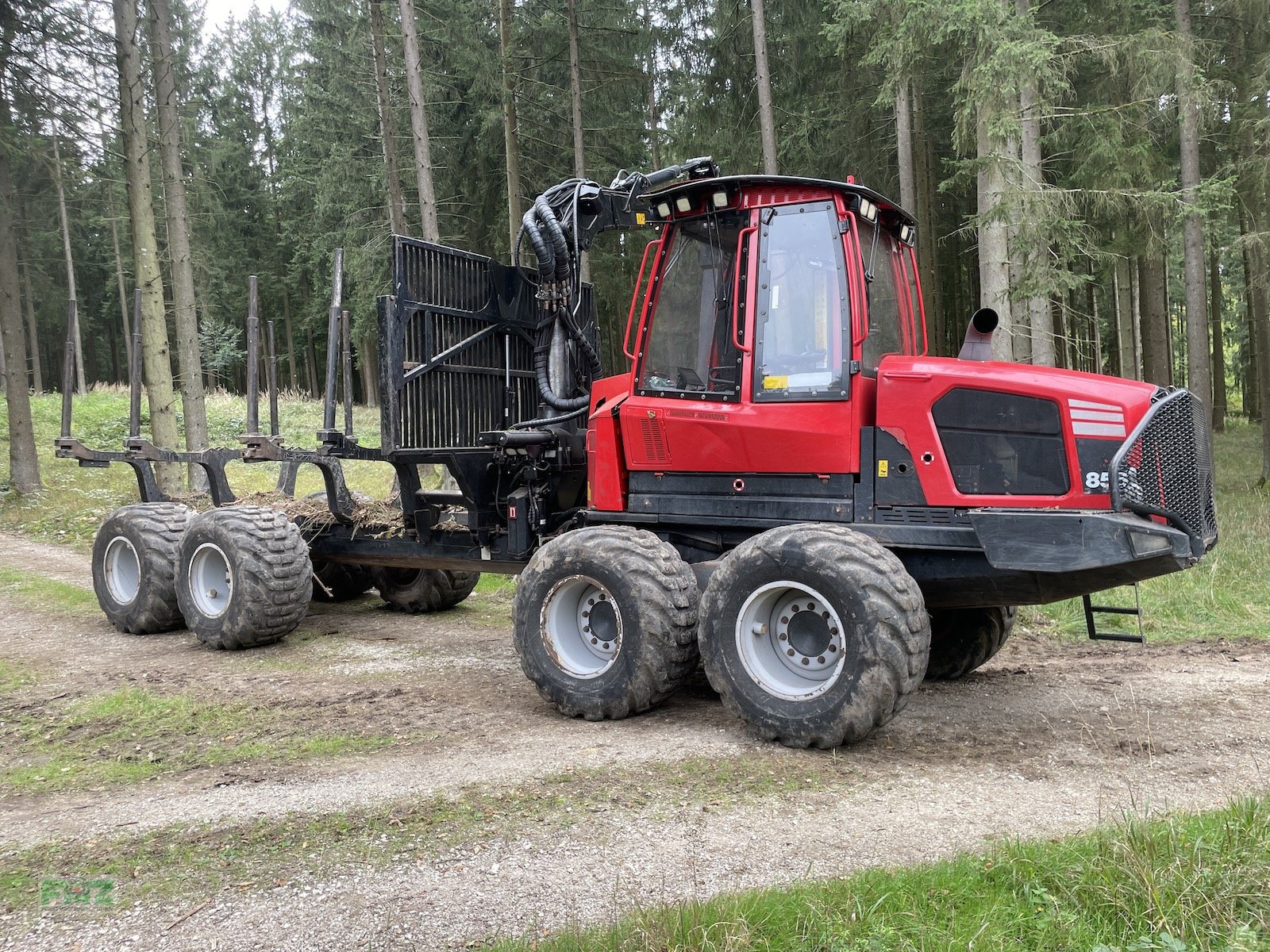 Rückezug Türe ait Komatsu 855, Gebrauchtmaschine içinde Leinburg (resim 1)