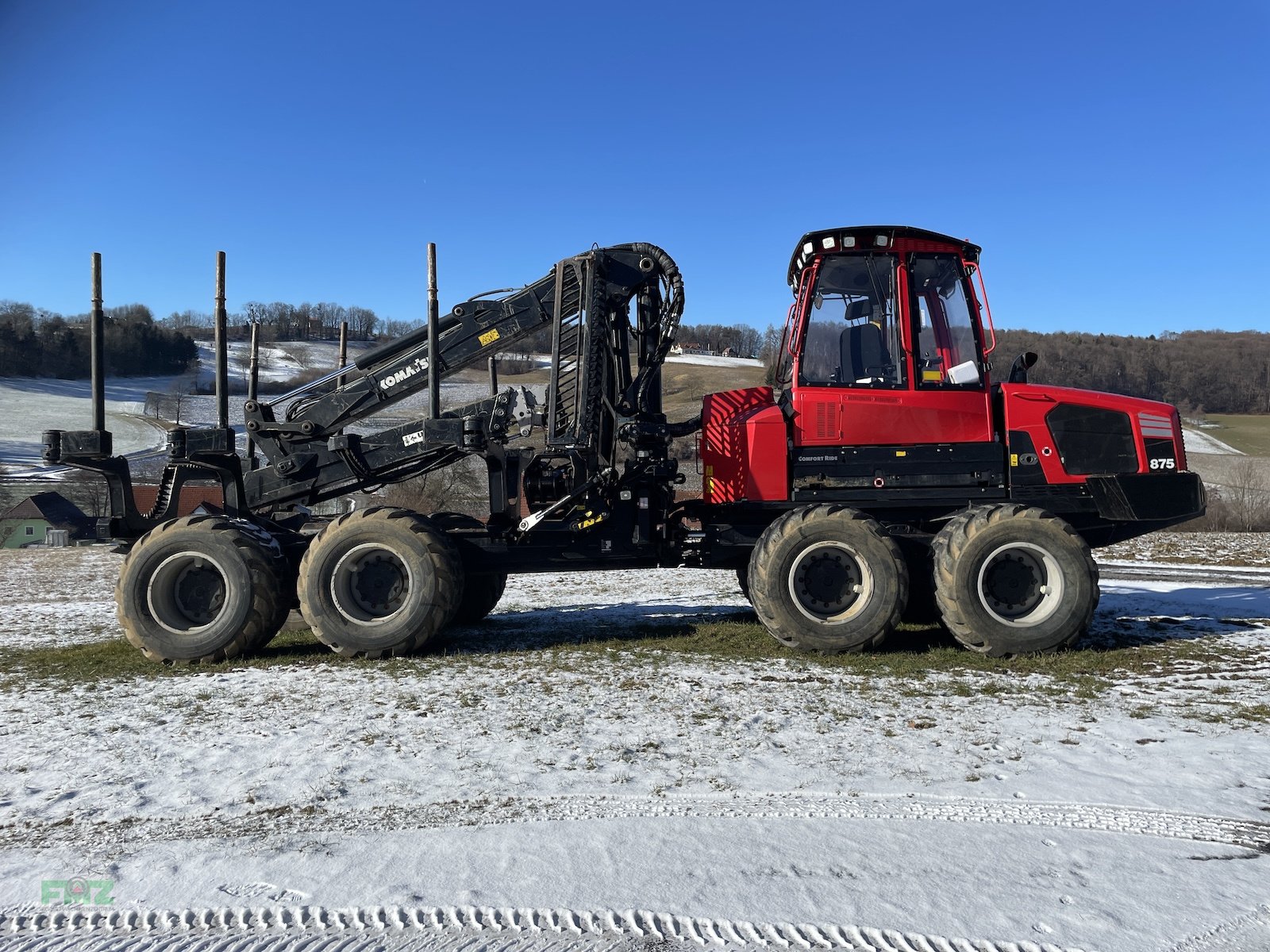 Rückezug del tipo Komatsu 875, Gebrauchtmaschine en Leinburg (Imagen 2)