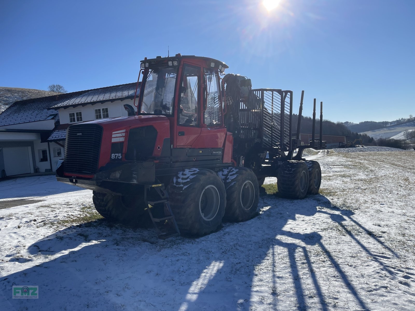 Rückezug van het type Komatsu 875, Gebrauchtmaschine in Leinburg (Foto 5)