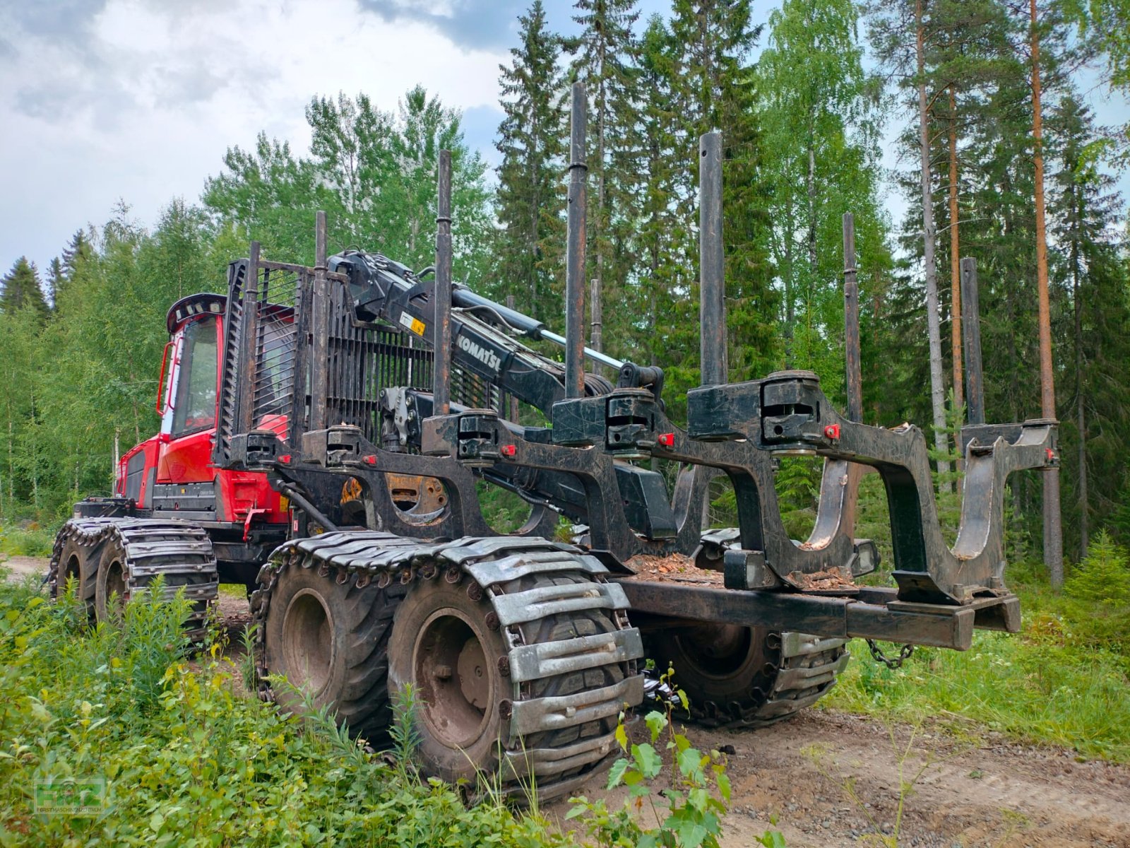 Rückezug typu Komatsu 875, Gebrauchtmaschine v Leinburg (Obrázek 3)