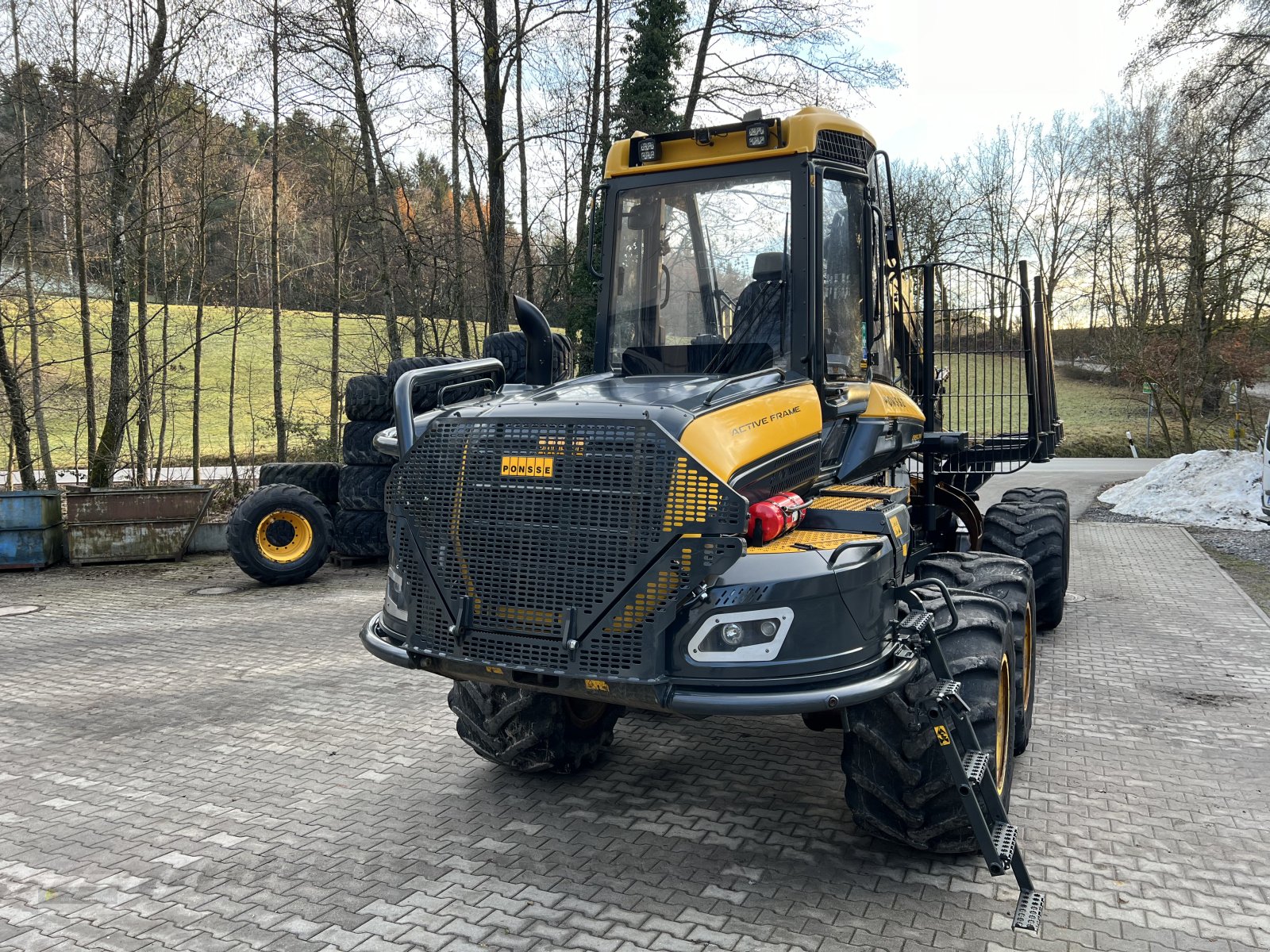 Rückezug Türe ait Ponsse Bison, Gebrauchtmaschine içinde Windberg (resim 16)