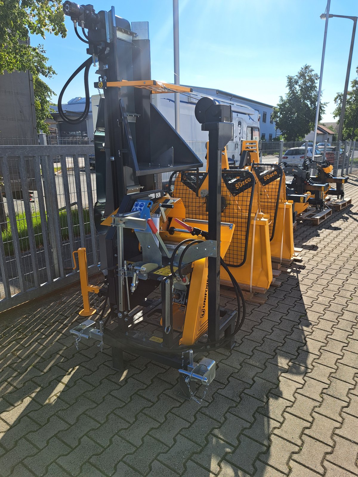 Rückezug Türe ait Uniforest 40eco, Neumaschine içinde Burgthann (resim 4)