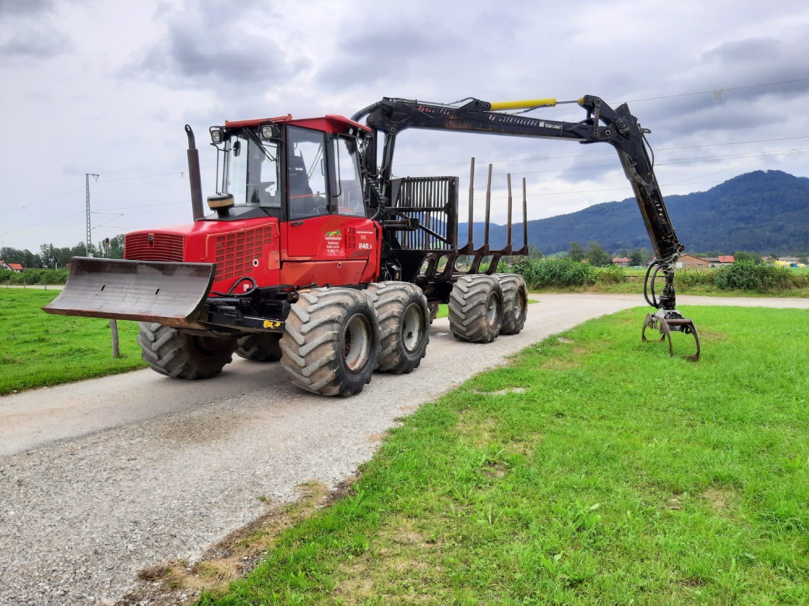 Rückezug του τύπου Valmet 840.3, Gebrauchtmaschine σε Kochel am See (Φωτογραφία 1)