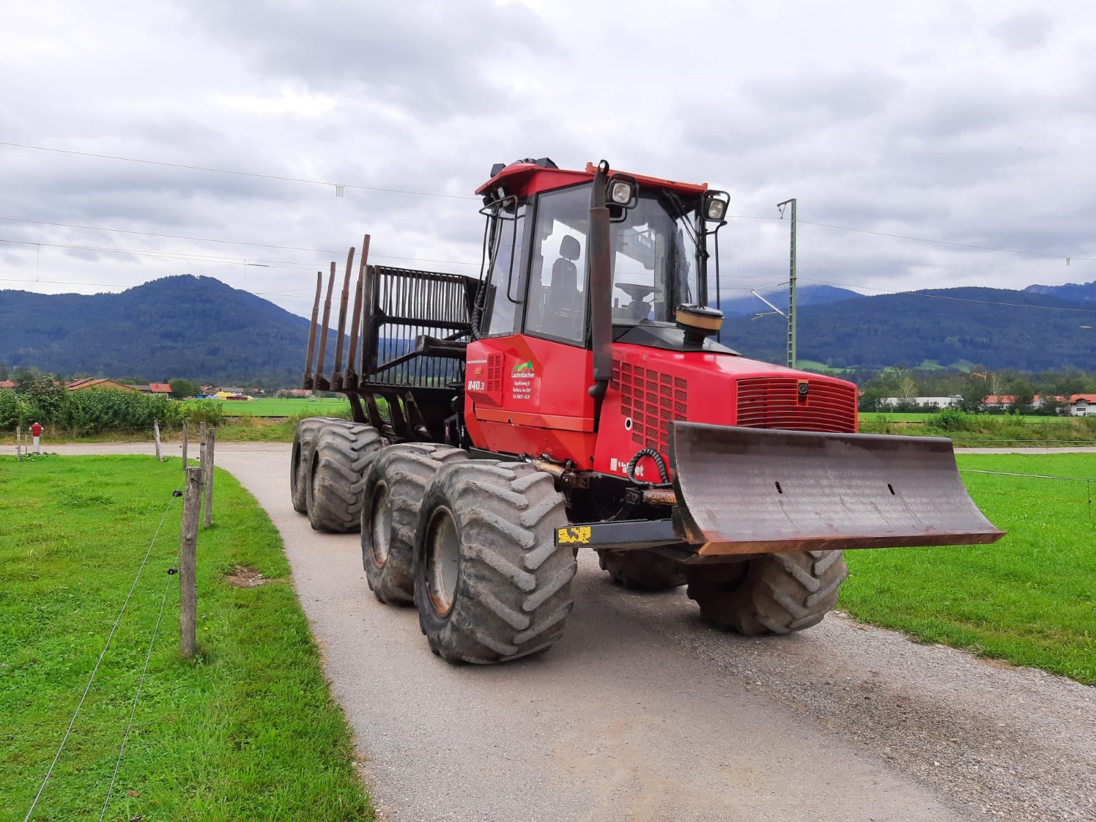 Rückezug des Typs Valmet 840.3, Gebrauchtmaschine in Kochel am See (Bild 5)