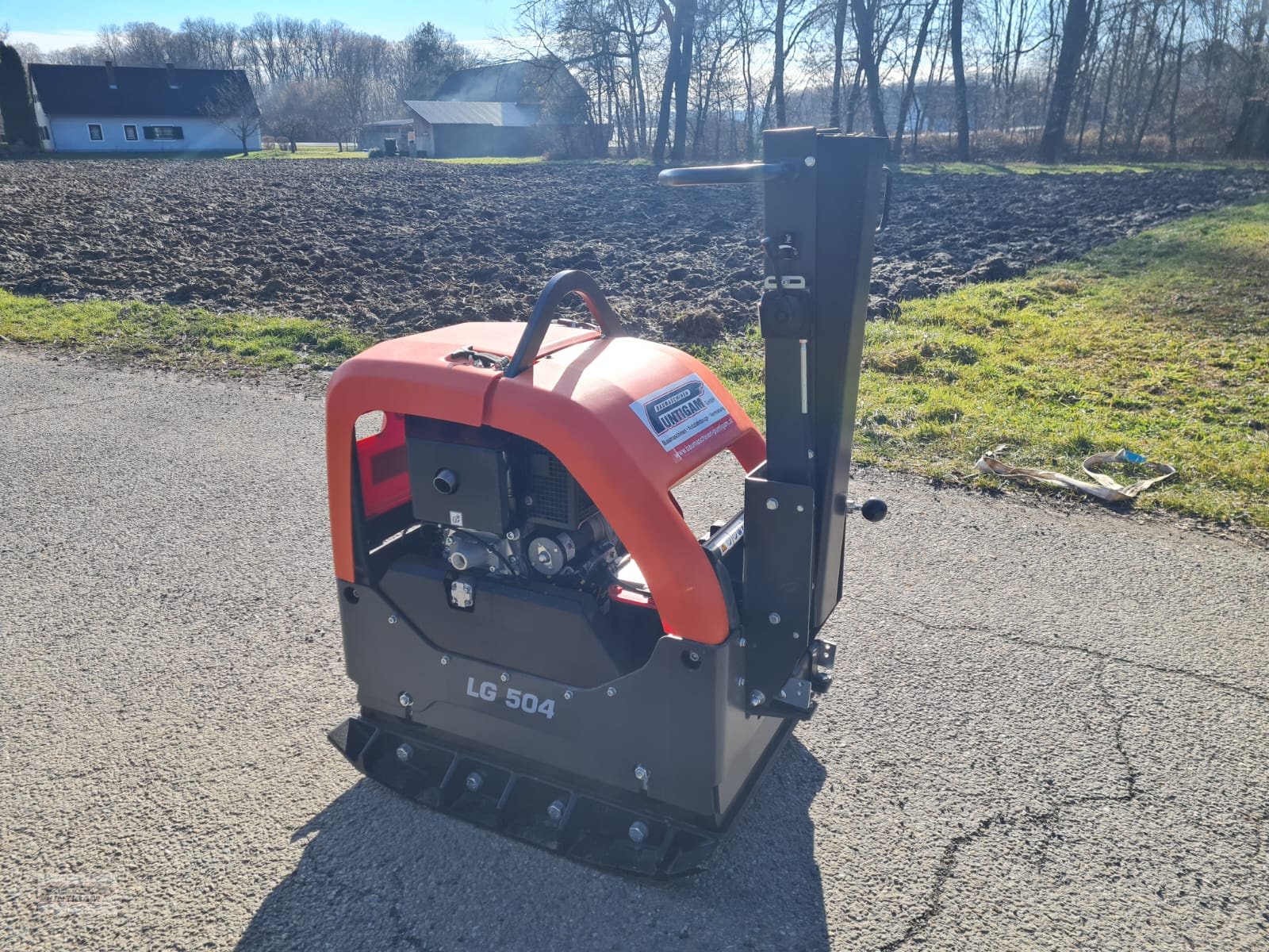 Rüttelplatte van het type Husqvarna LG 504, Gebrauchtmaschine in Deutsch - Goritz (Foto 4)