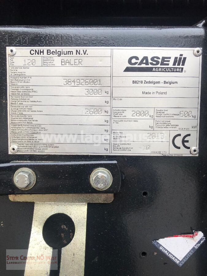 Rundballenpresse типа Case IH RB 344, Gebrauchtmaschine в Purgstall (Фотография 3)