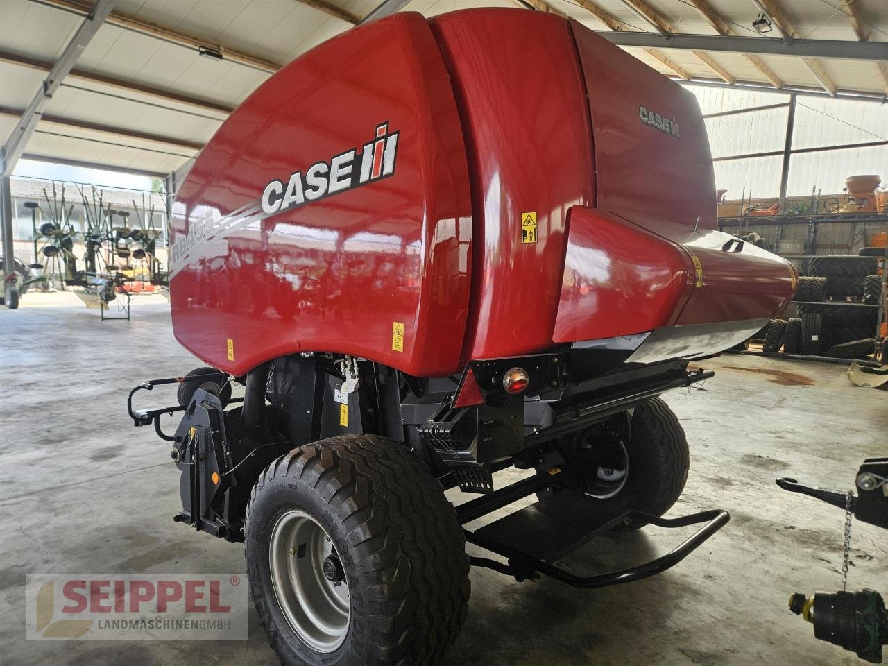 Rundballenpresse des Typs Case IH RB 455 VC, Neumaschine in Groß-Umstadt (Bild 4)