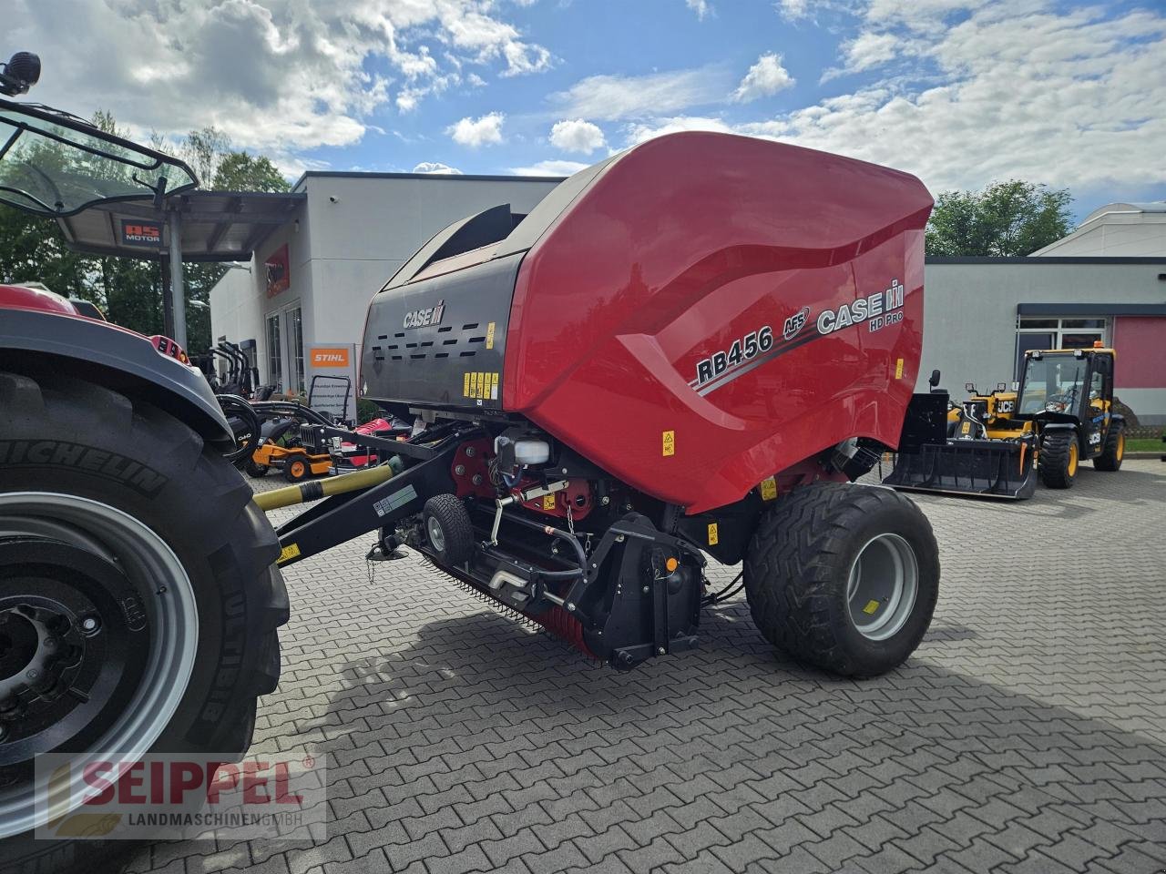 Rundballenpresse Türe ait Case IH RB 456 HD PRO Demo, Neumaschine içinde Groß-Umstadt (resim 1)