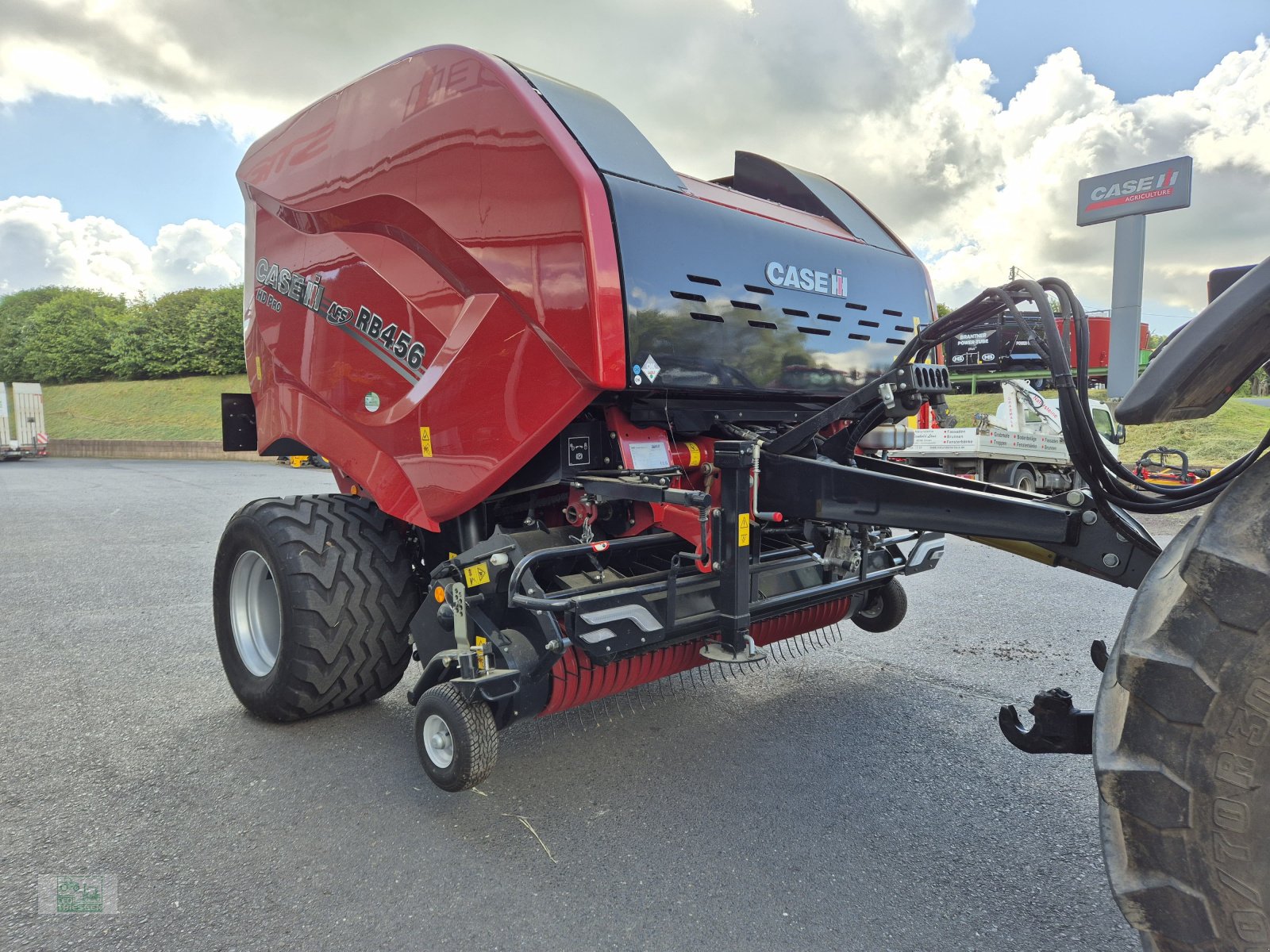 Rundballenpresse typu Case IH RB 456 HD Pro, Neumaschine w Steiningen b. Daun (Zdjęcie 2)