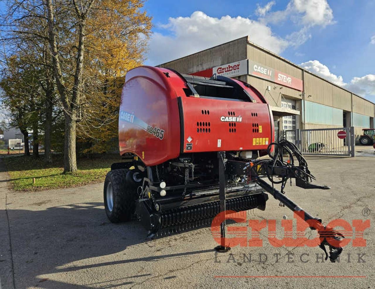 Rundballenpresse van het type Case IH RB 465 RC, Gebrauchtmaschine in Ampfing (Foto 9)