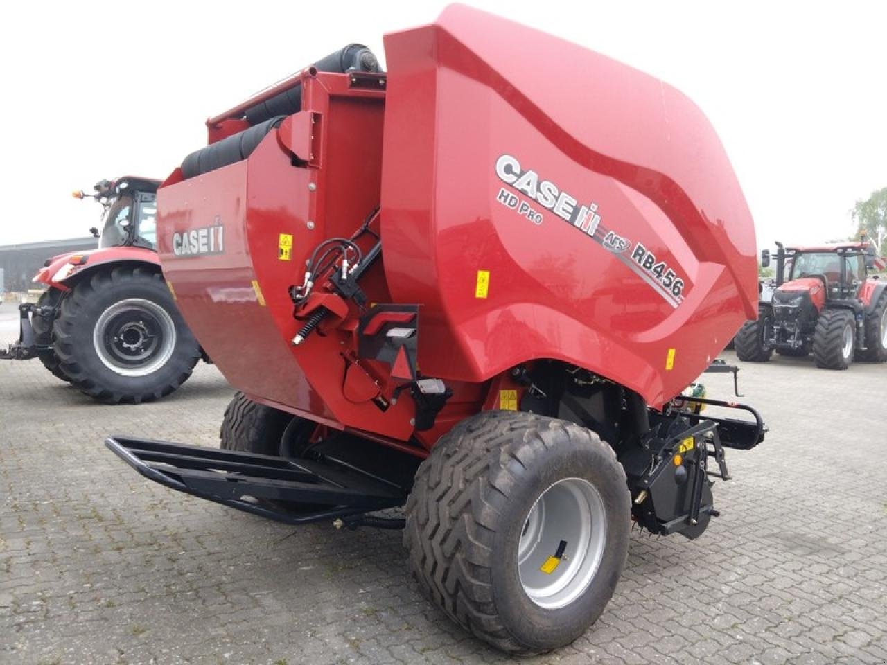 Rundballenpresse typu Case IH RB456 HD PRO, Neumaschine w Vehlow (Zdjęcie 4)